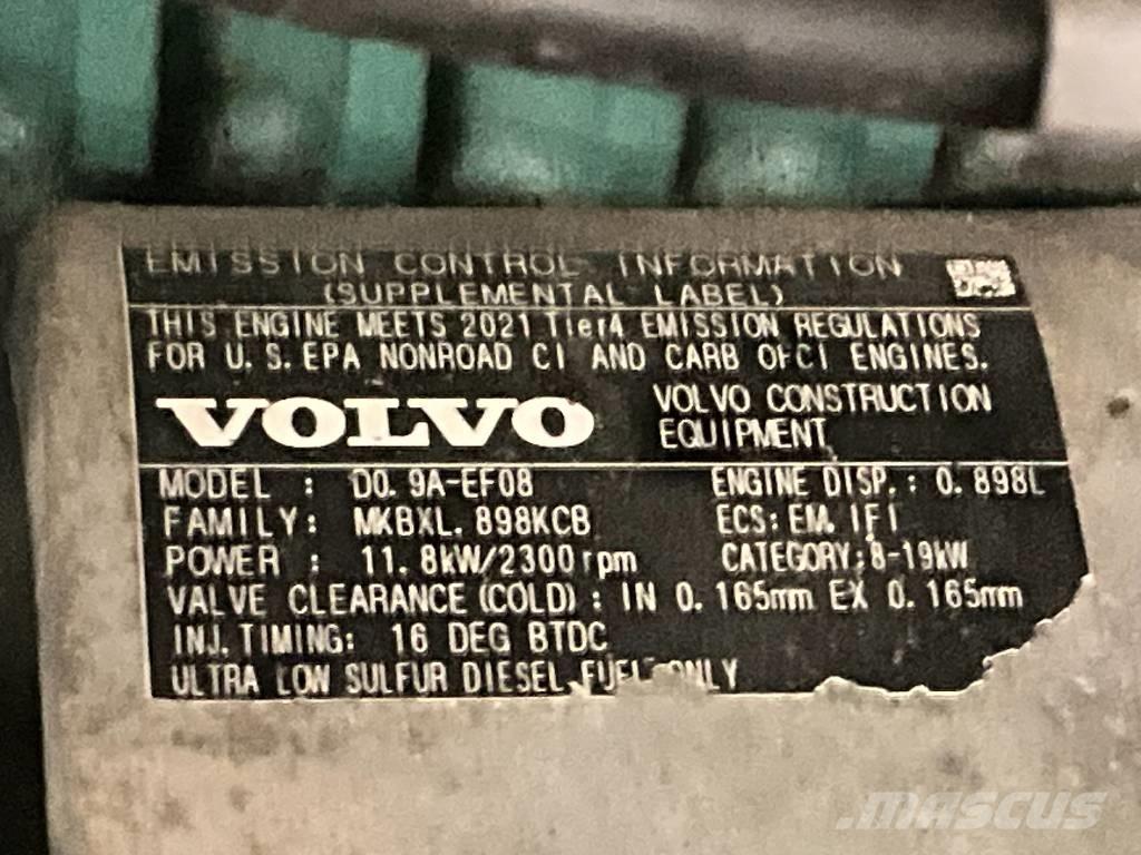 Volvo EC 18 E Mini pelle < 7t