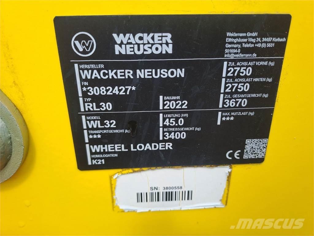 Wacker Neuson WL32 Chargeuse sur pneus