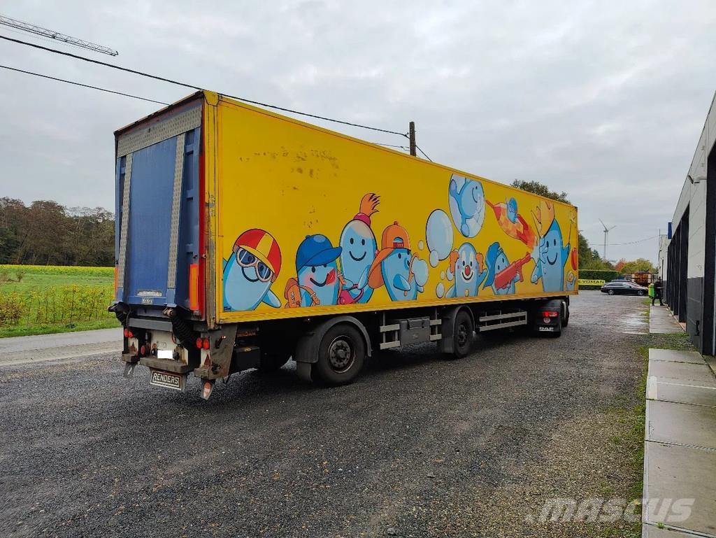 Renders X-Steering Semi remorque fourgon