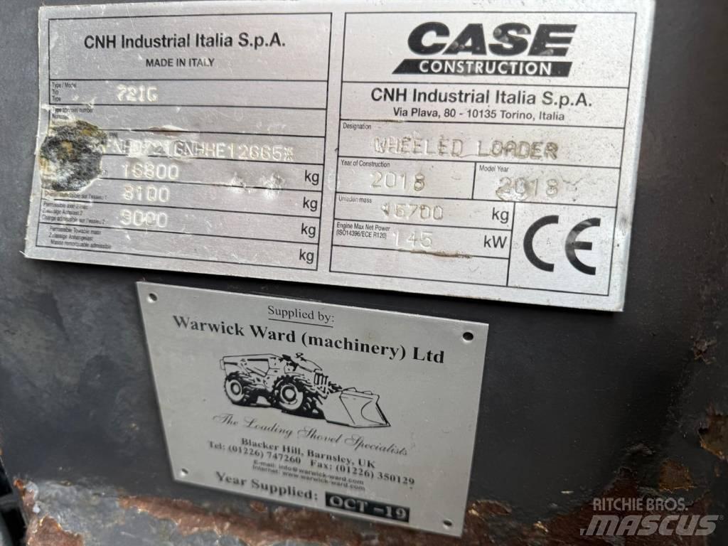 CASE 721 GXR Chargeuse sur pneus