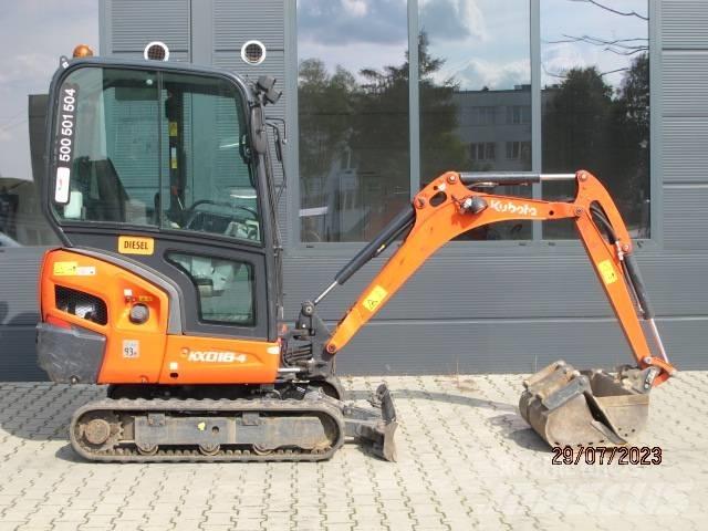 Kubota KX 018-4 Mini pelle < 7t
