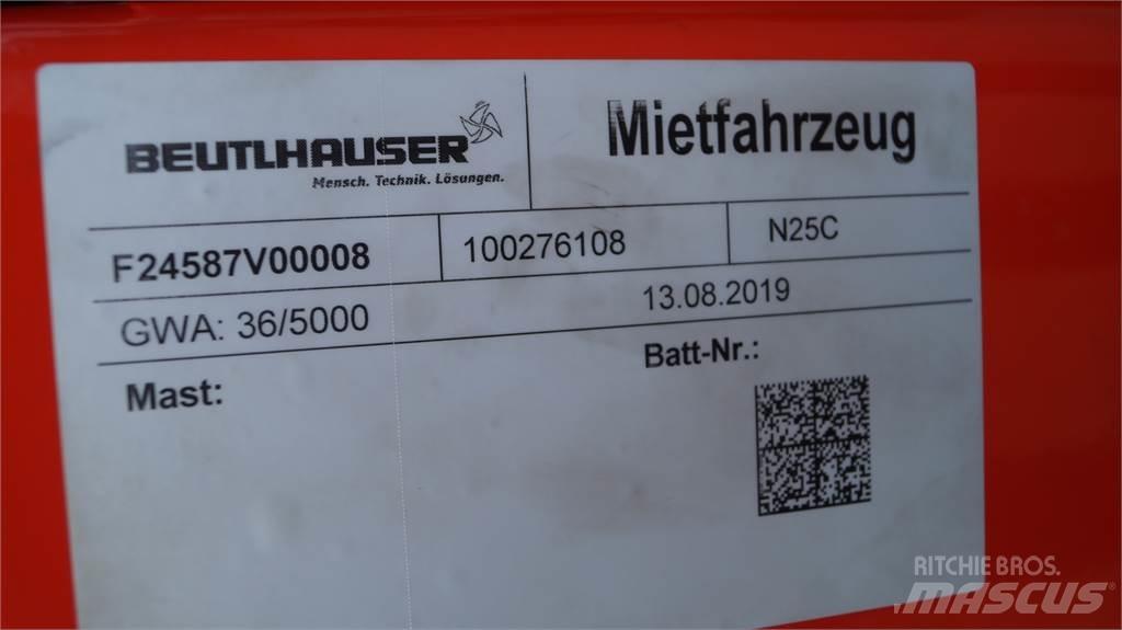 Linde N25C-lang Préparateur de commande au sol