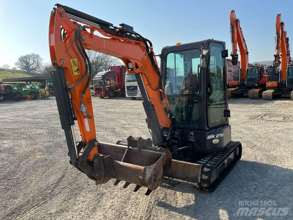 Doosan DX27z-7 Mini pelle < 7t