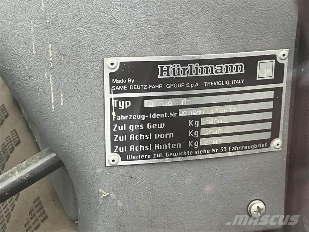 Hürlimann XT 909 Tracteur
