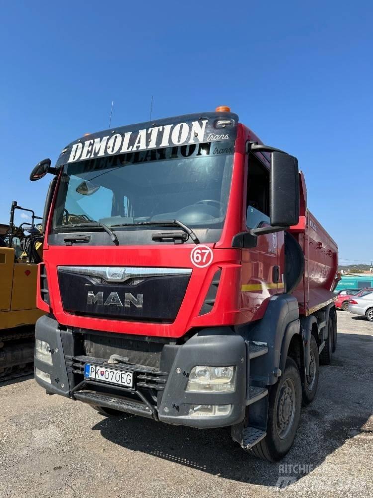 MAN TGS 41.480 Camion benne