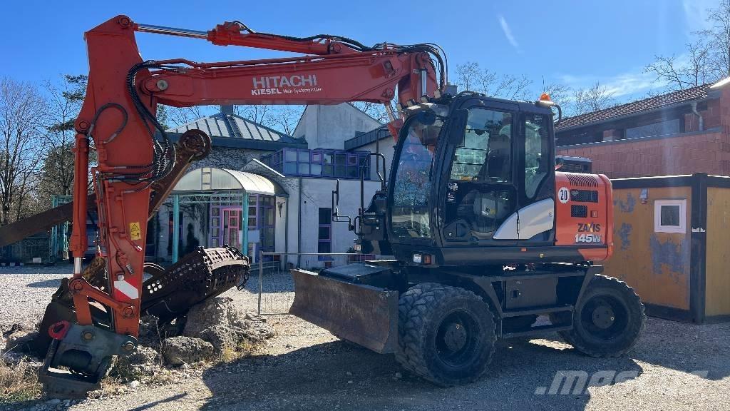 Hitachi ZX 145 W-6 Pelle sur pneus