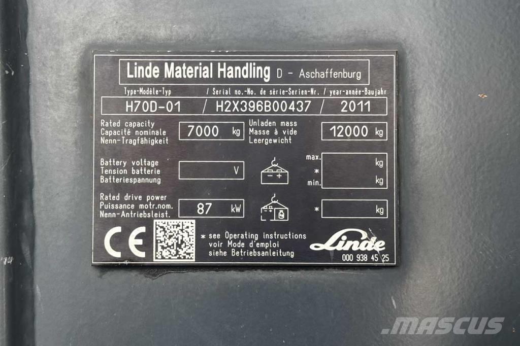 Linde H70D-01 Chariots diesel