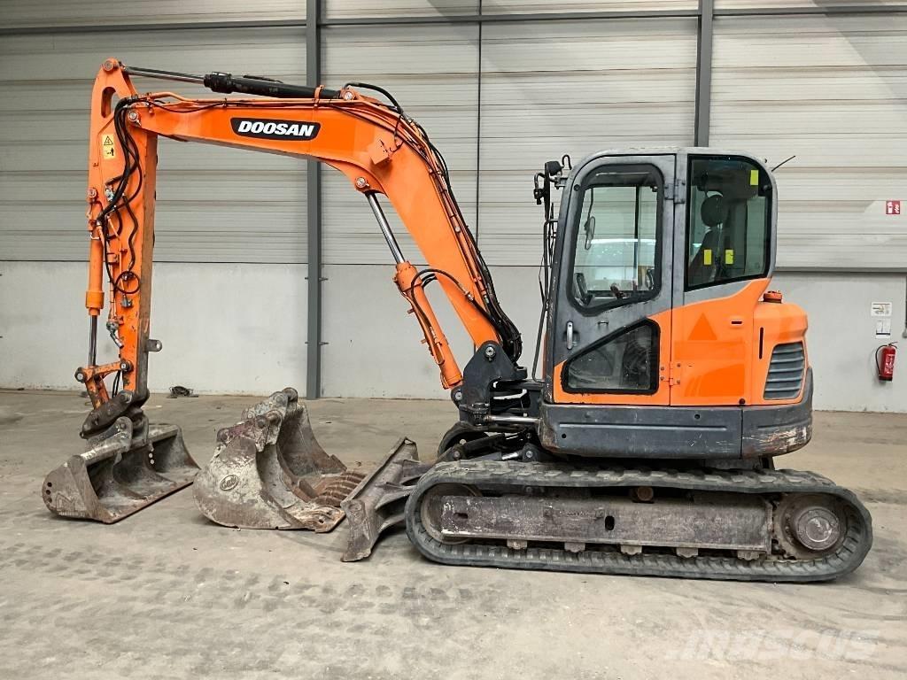 Doosan DX 80 R Mini pelle 7t-12t