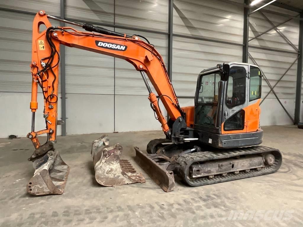 Doosan DX 80 R Mini pelle 7t-12t