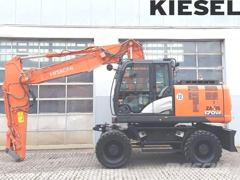 Hitachi ZX 170 W-6 Pelle sur pneus