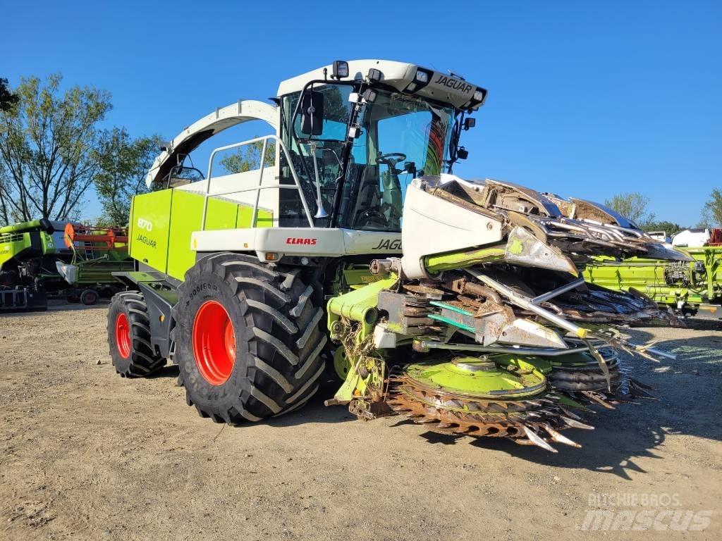 CLAAS Jaguar 870 Ensileuse automotrice