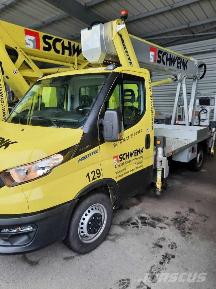 Multitel MJE 250 3.5 Camion nacelle