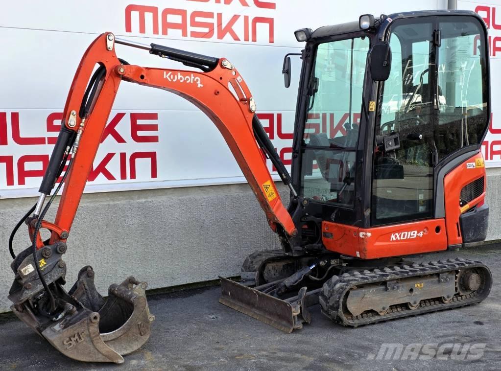Kubota KX 019-4 Mini pelle < 7t