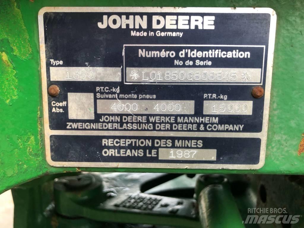 John Deere 1850 Tracteur