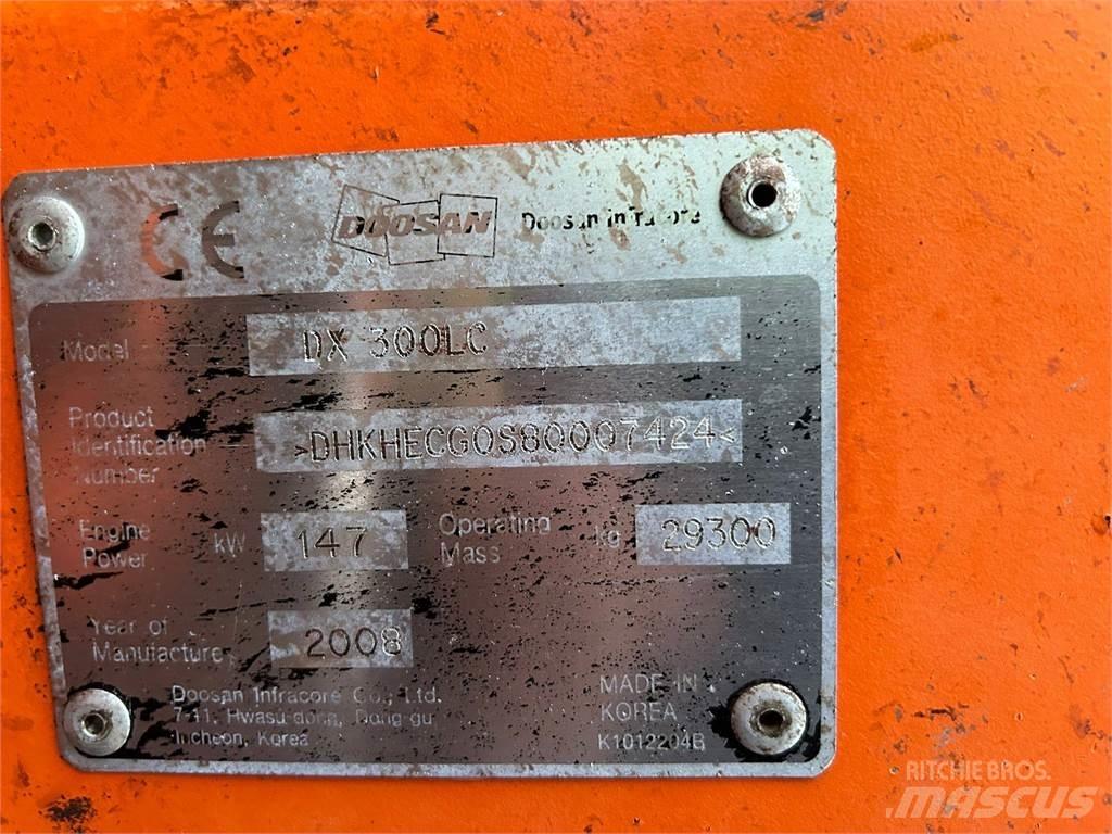 Doosan DX300LC Pelle longue portée