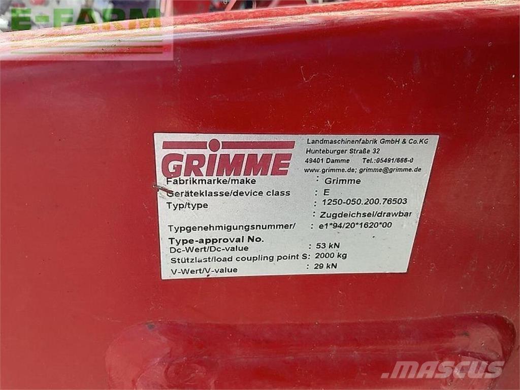 Grimme 85-55 Moissoneuse de Pomme de Terre