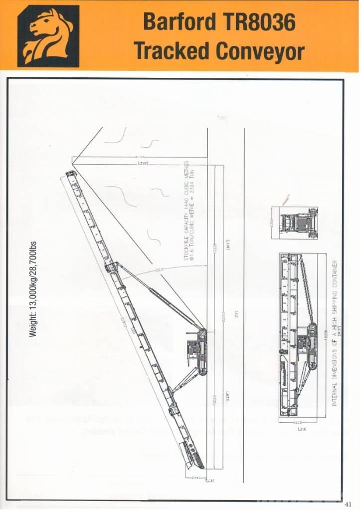 Barford TR8036 Convoyeur