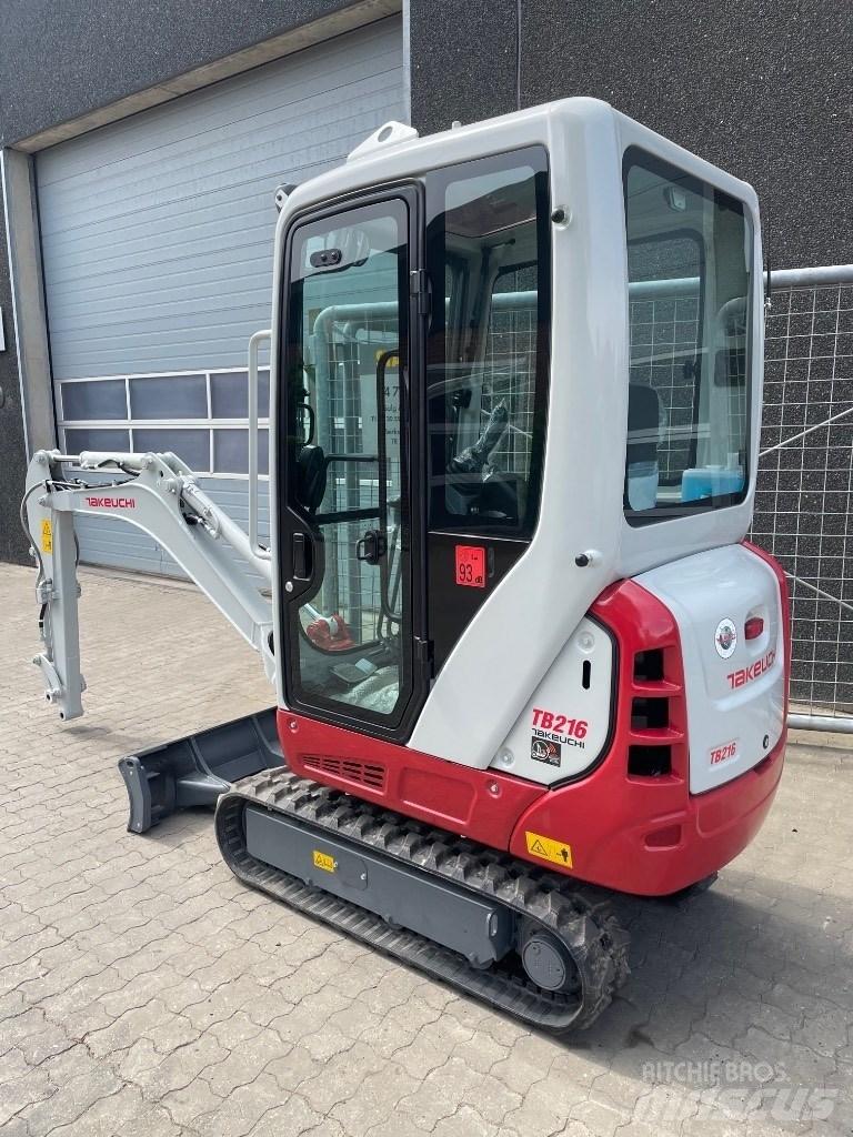 Takeuchi TB216 Mini pelle < 7t