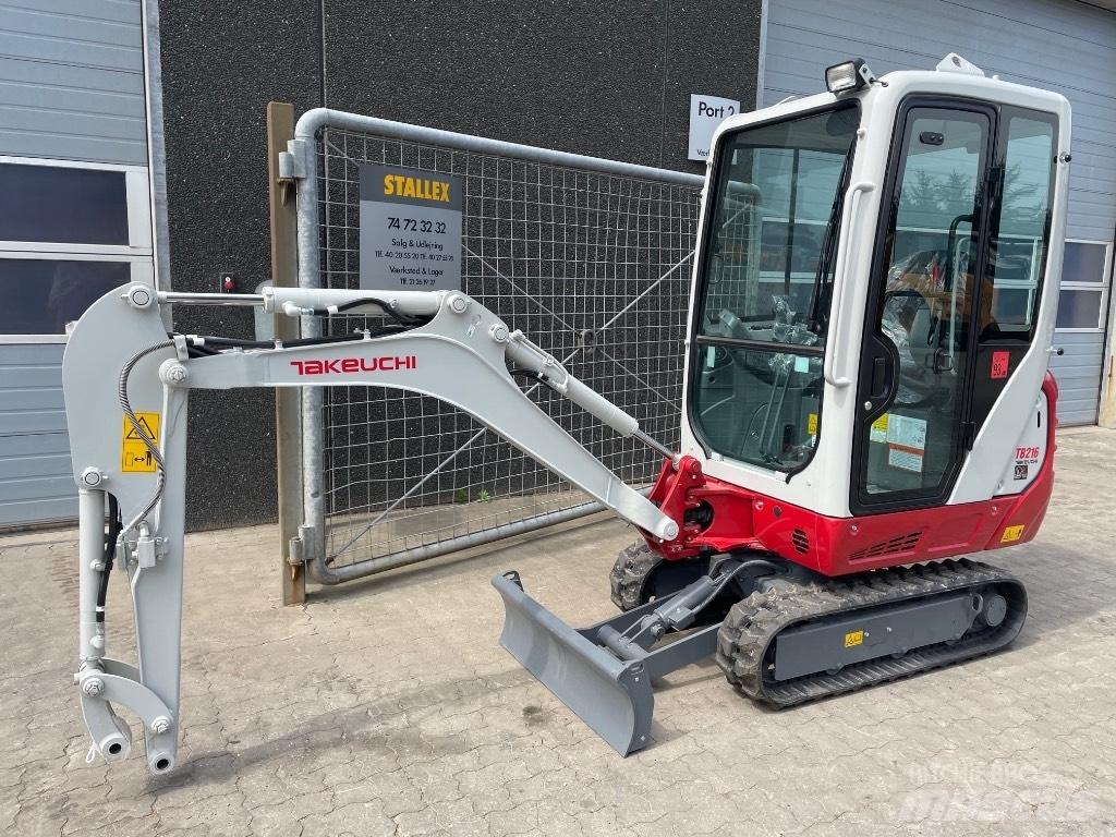 Takeuchi TB216 Mini pelle < 7t