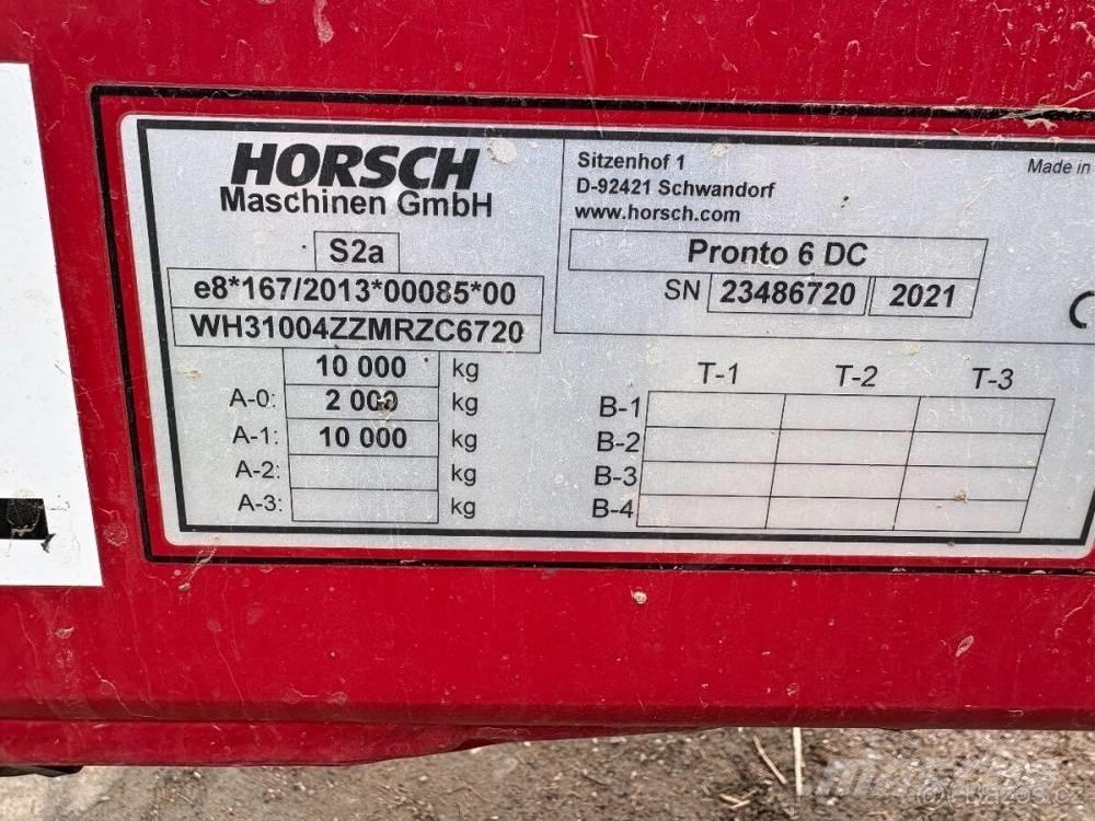 Horsch Pronto 6 DC Semoir combiné