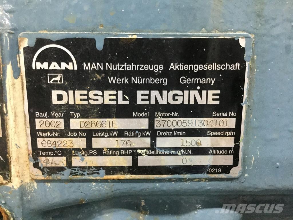 MAN D2866-TE USED Moteur