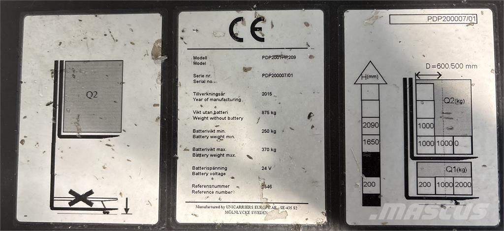 Atlet PDP200 Gerbeurs Automoteurs