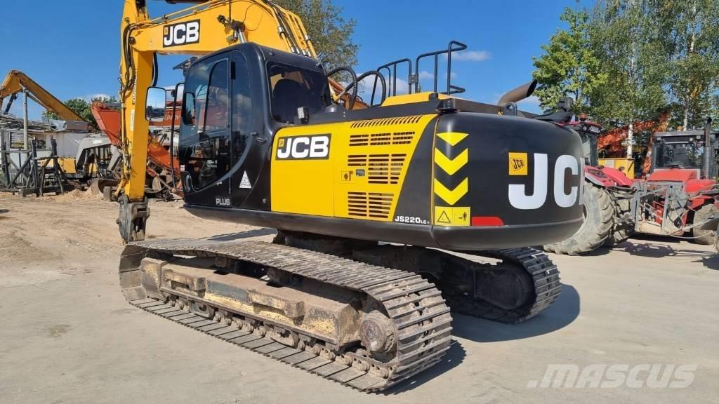 JCB JS 220 Plus Pelle sur chenilles