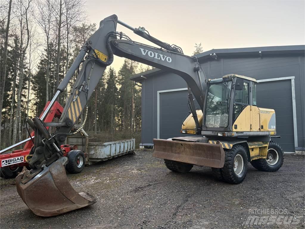 Volvo EW140 Pelle sur pneus