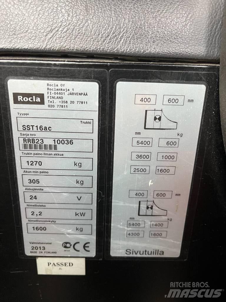 Rocla SST 16 AC Gerbeurs Automoteurs