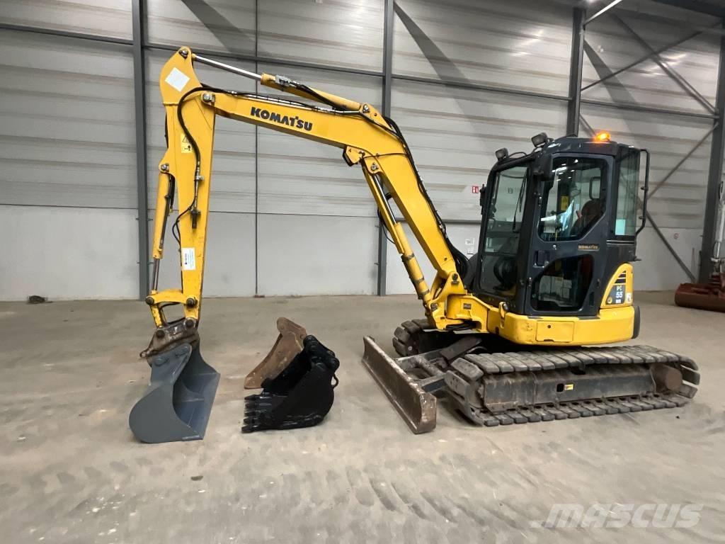 Komatsu PC 55 MR-3 Mini pelle < 7t