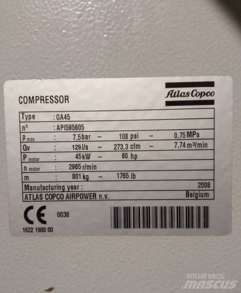 Atlas Copco GA45 Compresseur