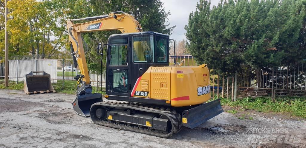 Sany SY 75 C Pelle sur chenilles
