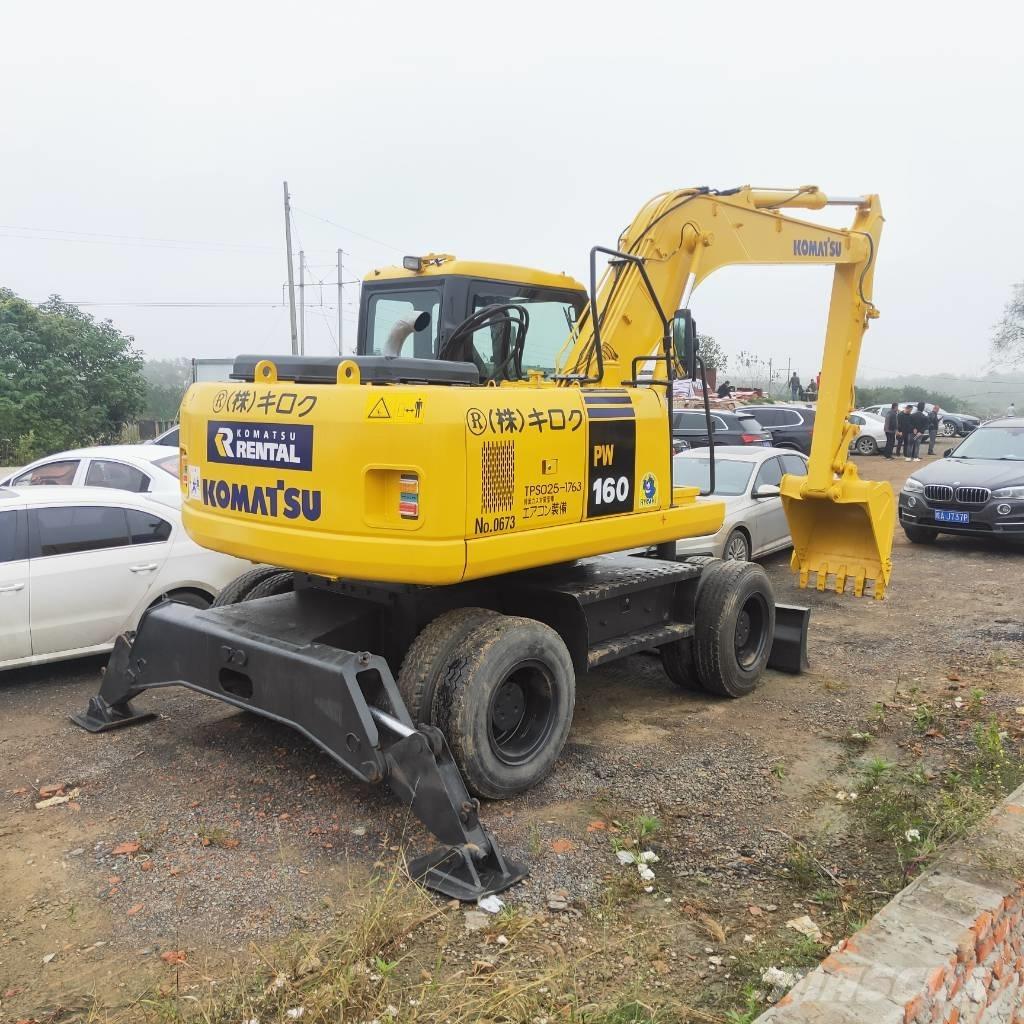 Komatsu PW160W-7 Pelle sur pneus