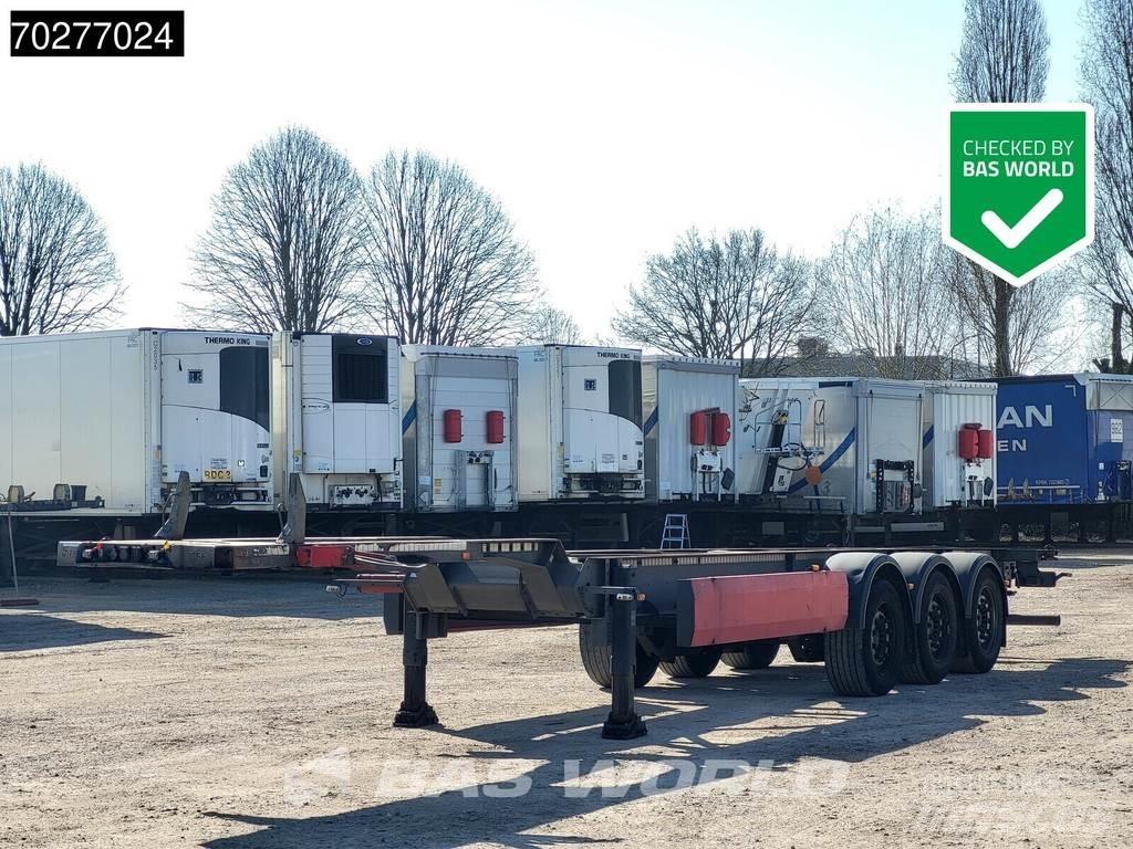 Van Hool 3 axles Semi remorque porte container