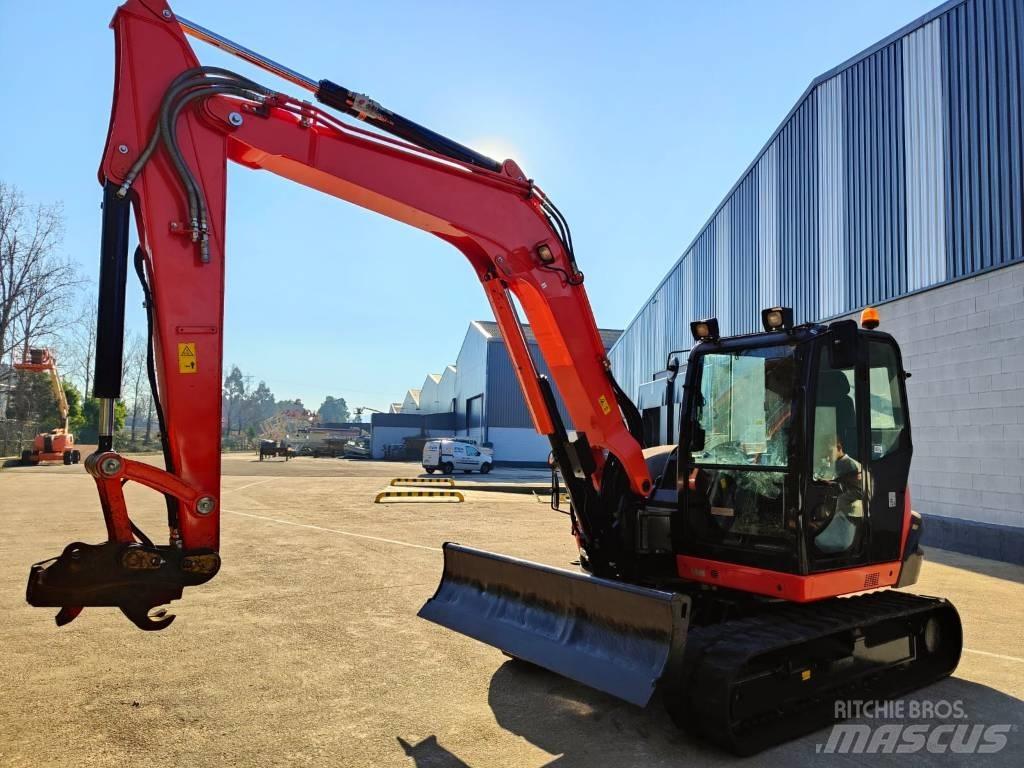 Kubota KX080-4a2 Mini pelle 7t-12t