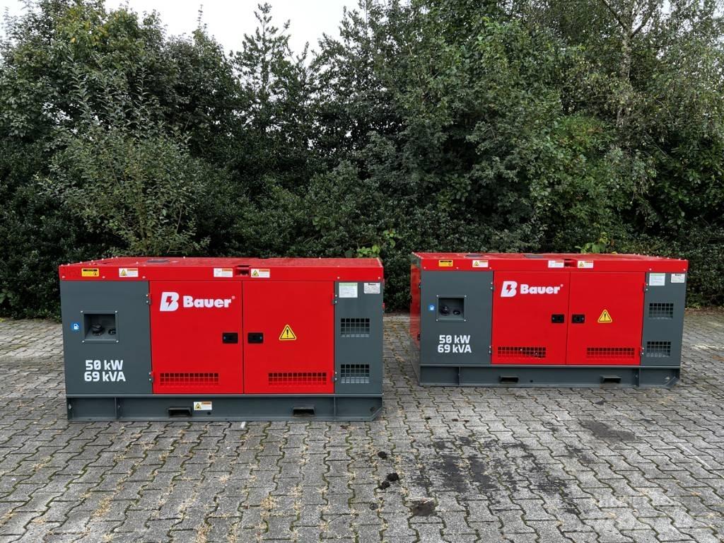 Bauer 69 KVA Générateurs diesel