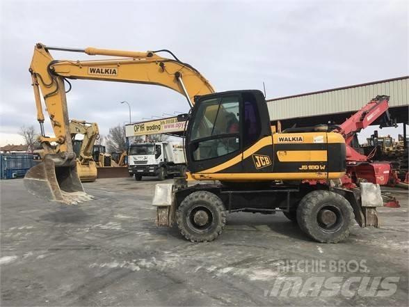 JCB JS 160 W Pelle sur pneus