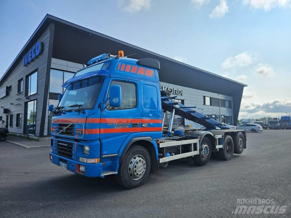 Volvo FM12 420 8x2 Chariots à câble démontable