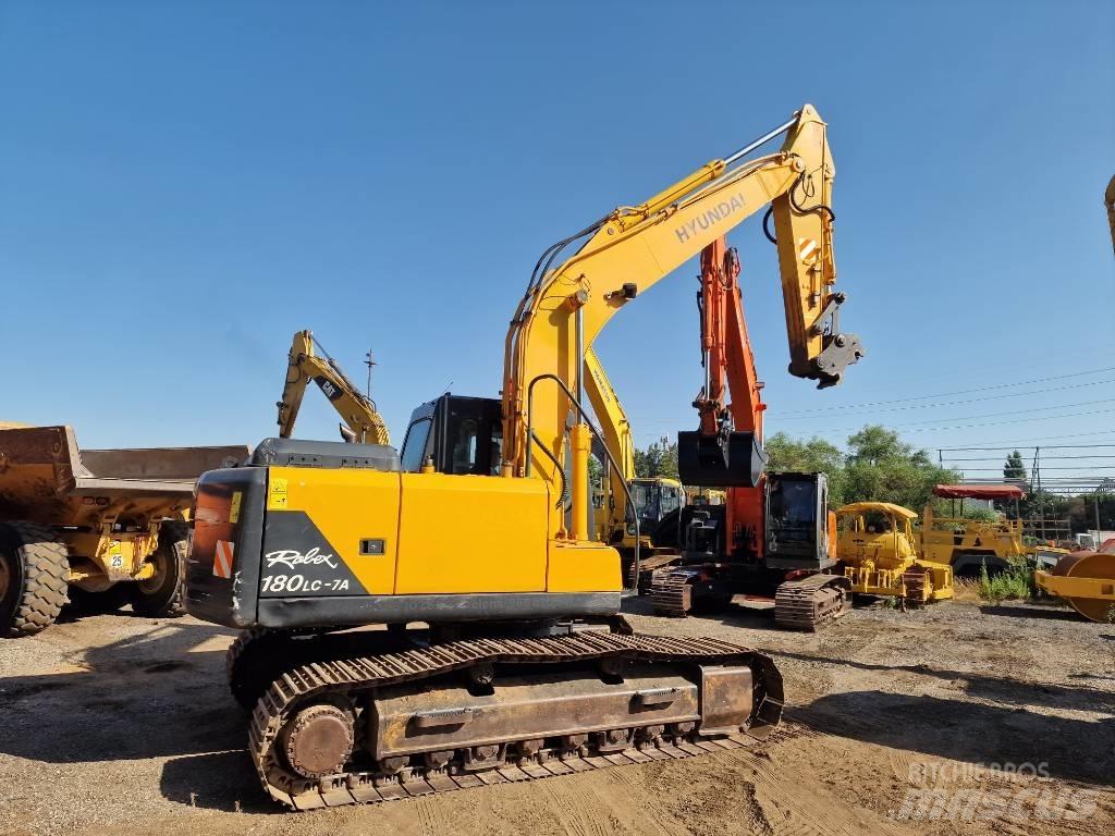 Hyundai R180LC-7 Pelle sur chenilles