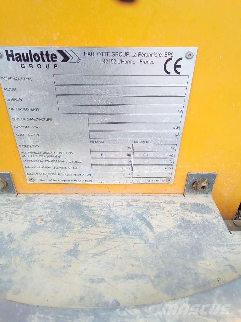 Haulotte Star 10 Mât vertical