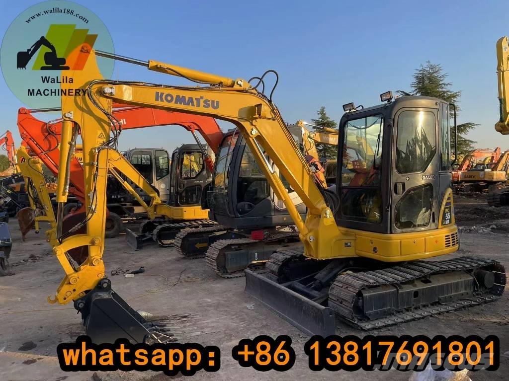 Komatsu PC 55 MR-3 Mini pelle < 7t
