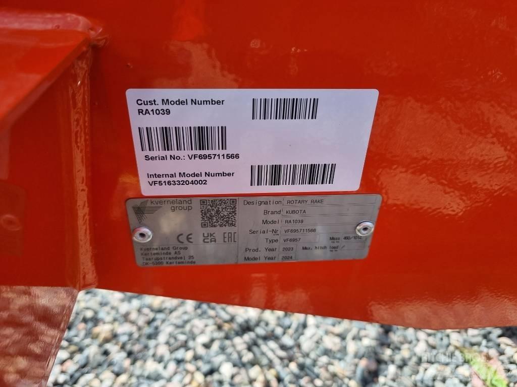 Kubota RA 1039 Andaineur