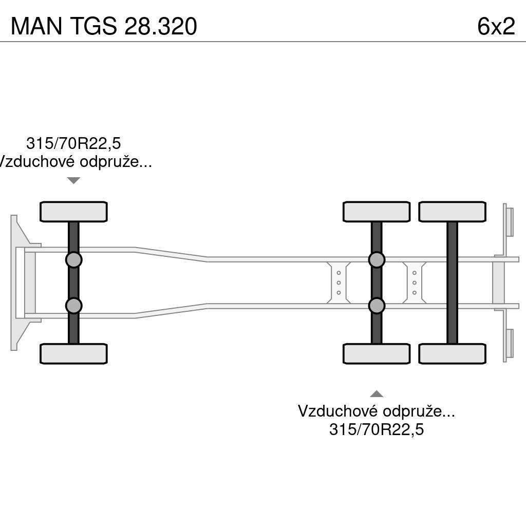 MAN TGS 28.320 Camion poubelle