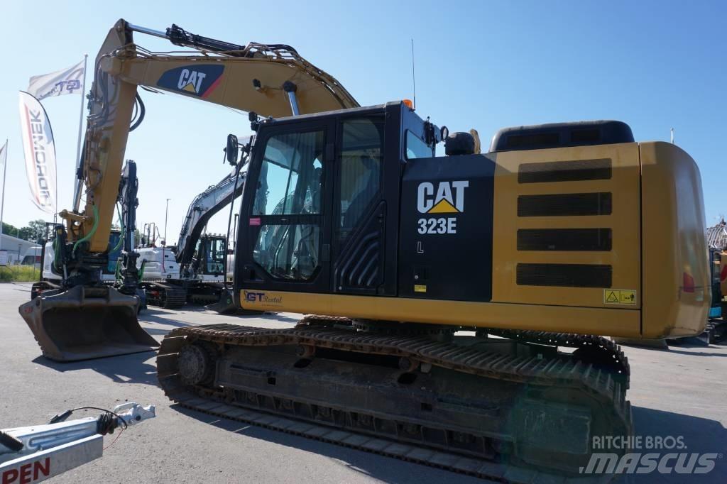 CAT 323EL *Uthyres* Pelle sur chenilles