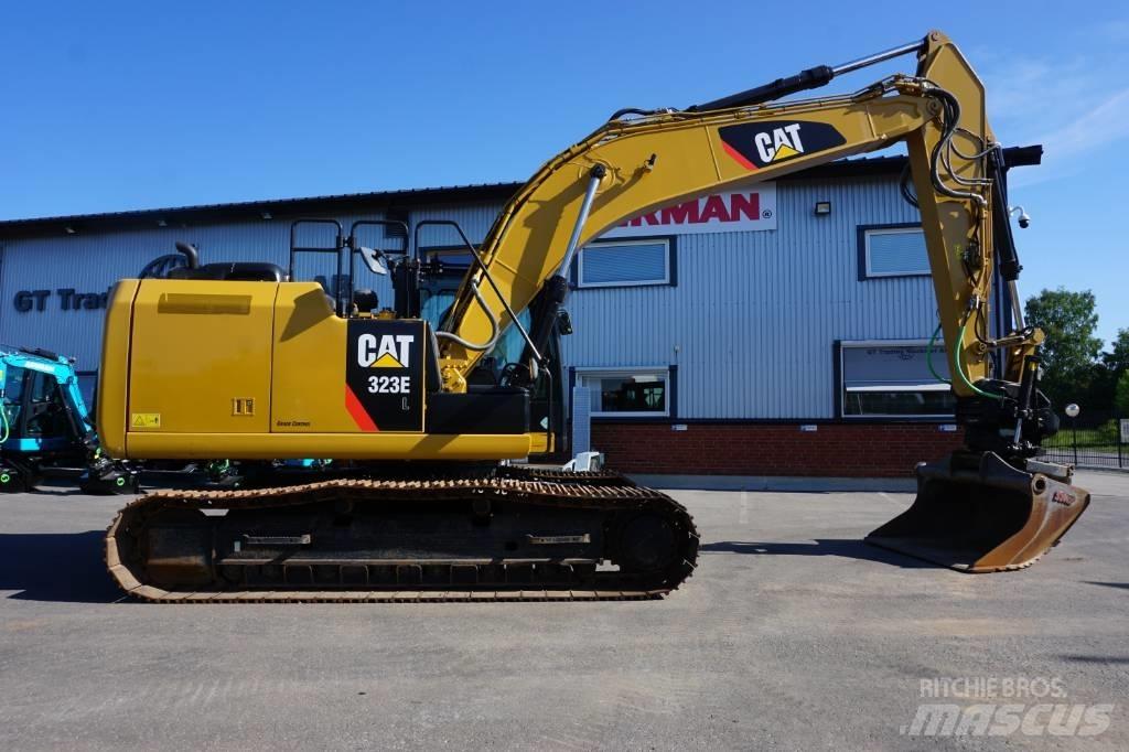 CAT 323EL *Uthyres* Pelle sur chenilles