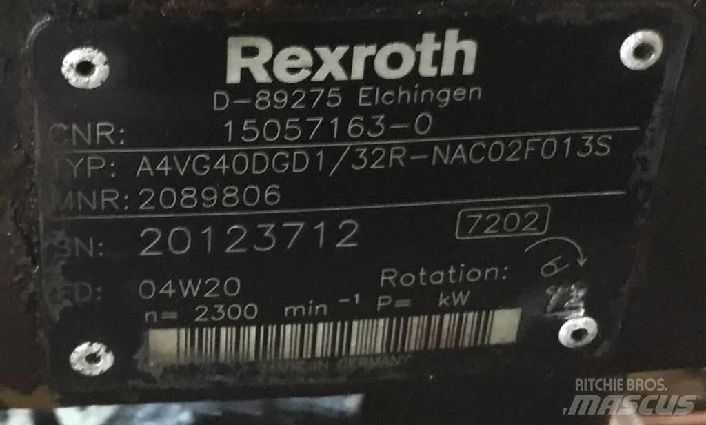 Rexroth A4VG40R Hydraulique