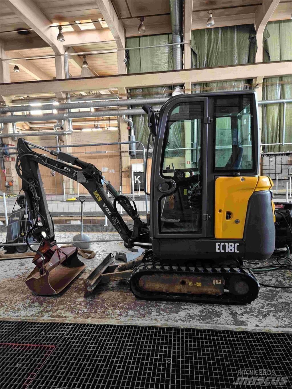 Volvo EC18C Mini pelle < 7t