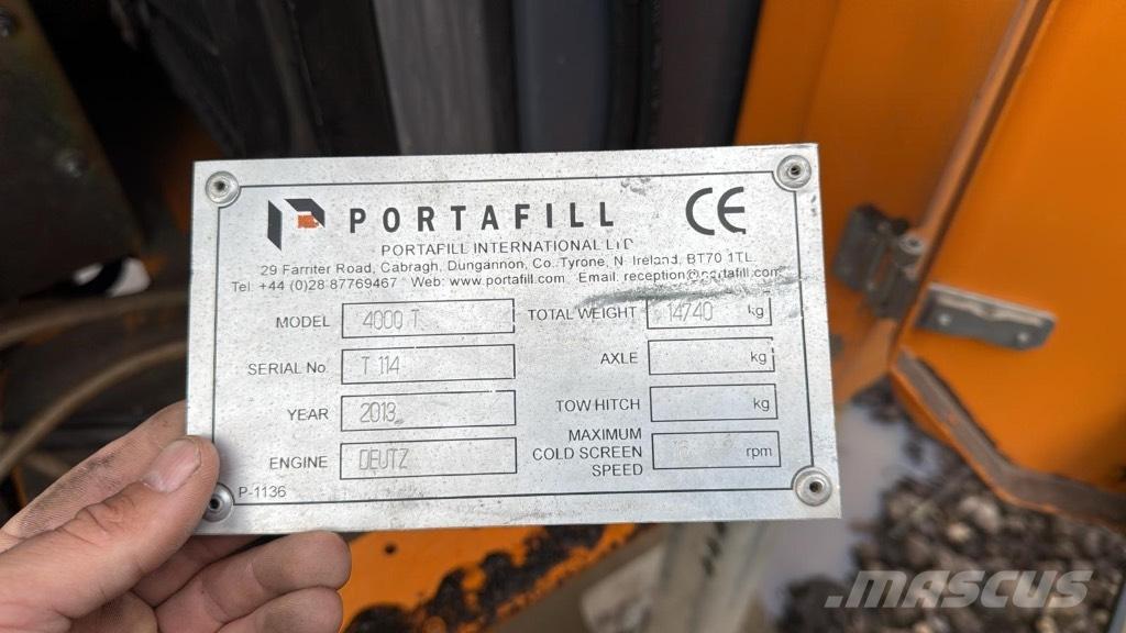 Portafill 4000t Cribles mobile