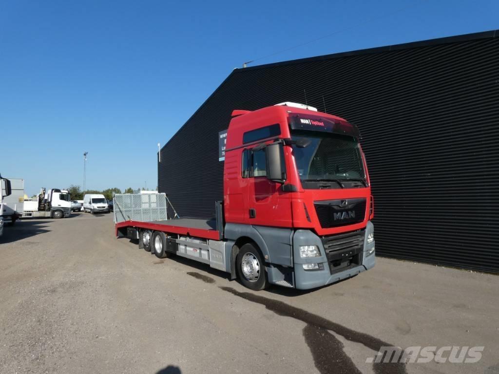 MAN TGX 26.470 Camion porte engin