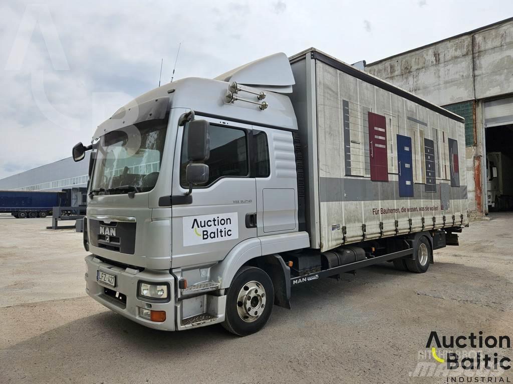 MAN TGL8.250 Camion à rideaux coulissants (PLSC)